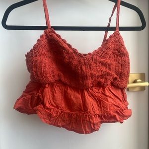 EUC Tilly’s RSQ cropped babydoll tank. Smoke free pet free home